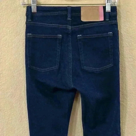 Acne Studios Bla Konst Jeans In Peg Indigo Size 27 EUC! - Picture 6 of 9